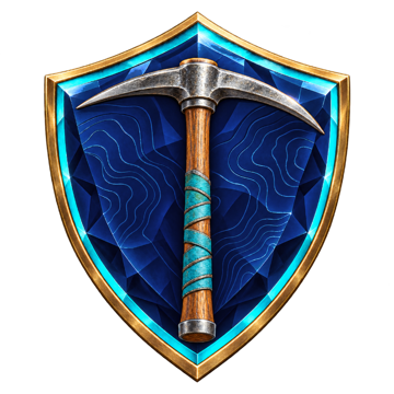 Pickaxe team crest